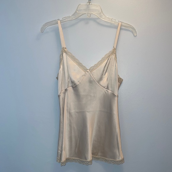 Express Design Studio Other - Express Design Studio champagne color Silk Camisole Size Small